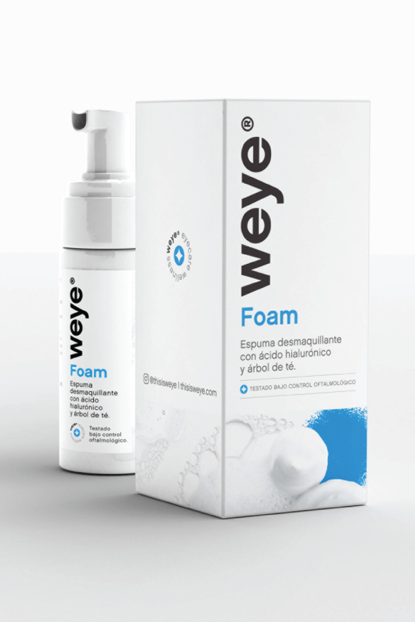 Foam - Limpieza suave para párpados y pestañas
