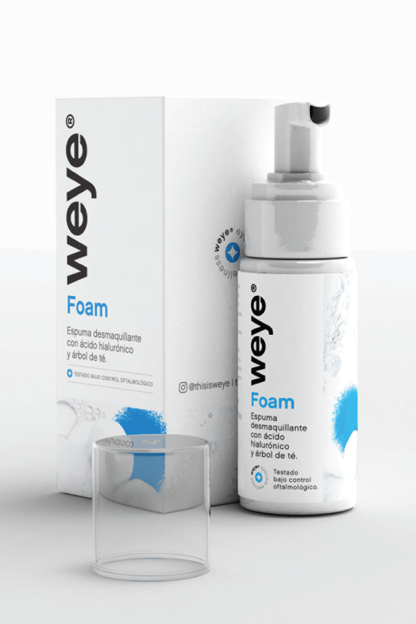Foam - Limpieza suave para párpados y pestañas