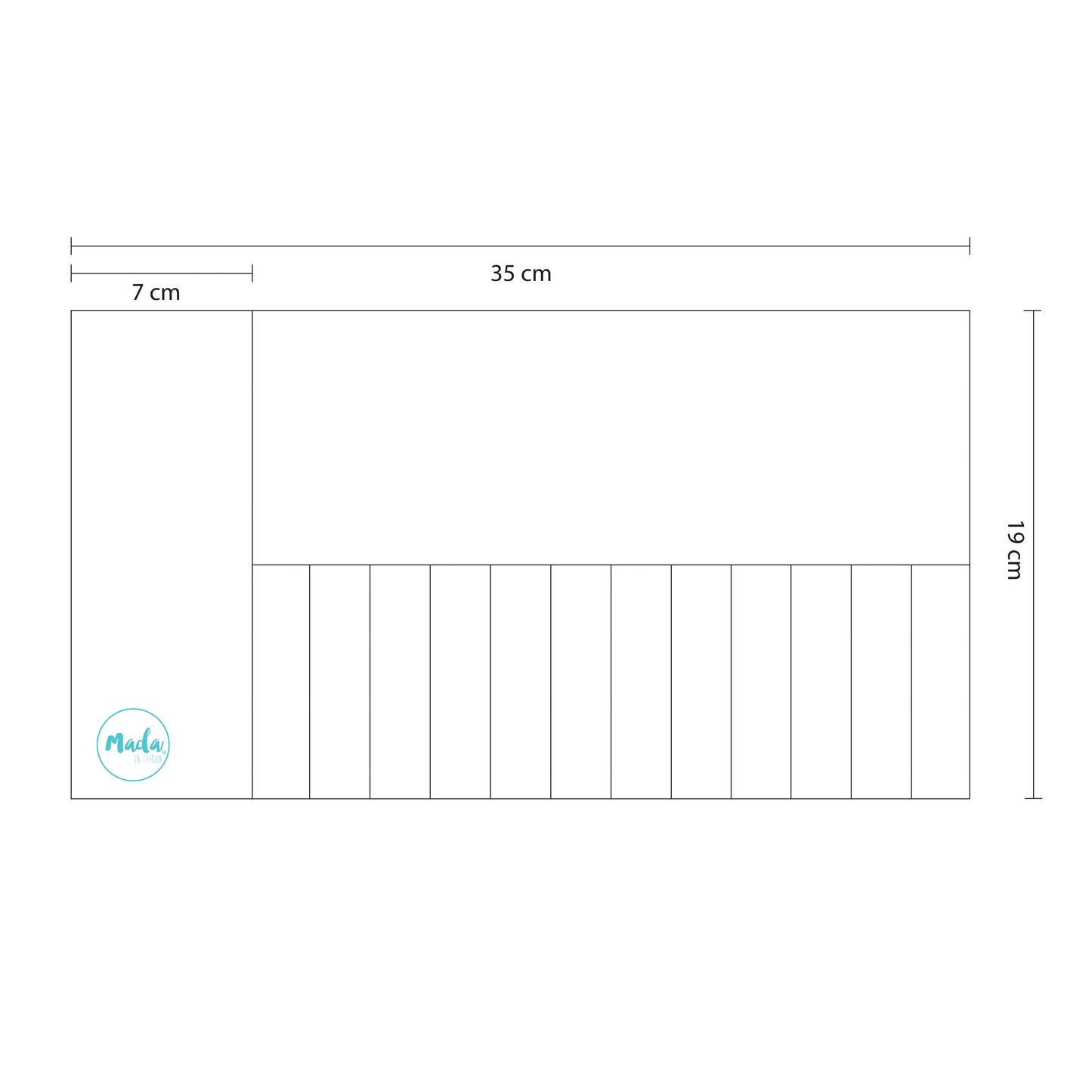 Hanauma Bay Long Pencil Case-1